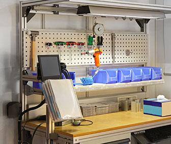 organized assembly station